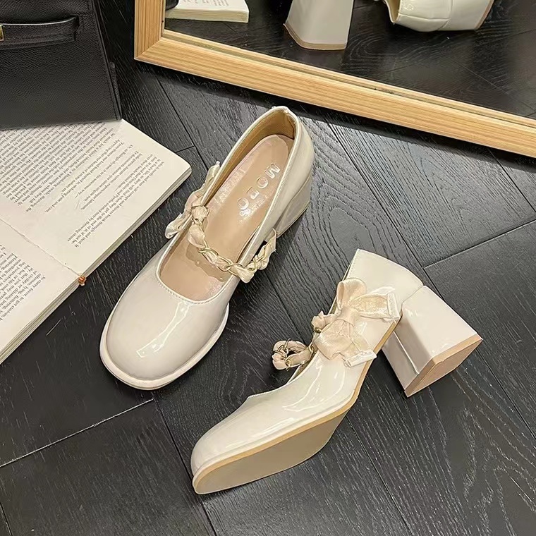 Giày Cao Gót Đế Dày Thời Trang Công Sở Thanh Lịch Cho Nữ