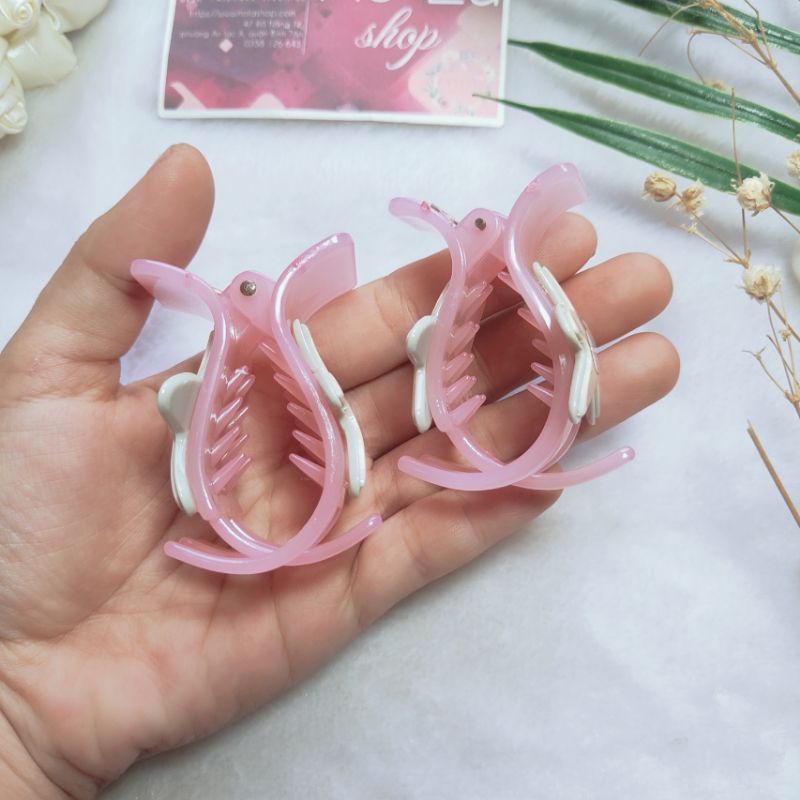 combo sỉ 12 kẹp càng cua 5 răng cao cấp( cho tóc nhiều)