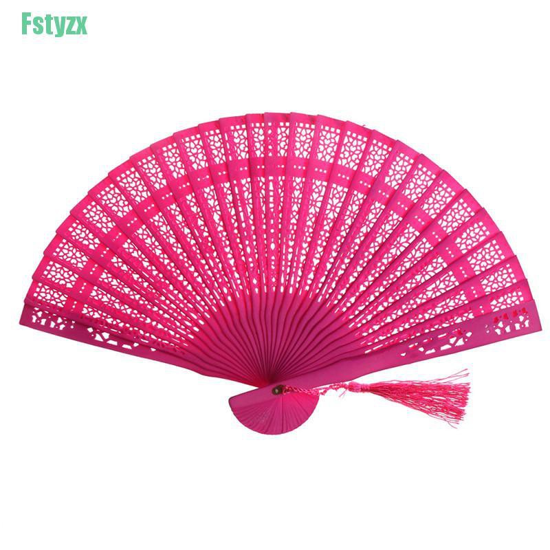 Quạt Tay Gỗ Tre Phong Cách Trung Hoa Độc Đáo Được Ưa Chuộng