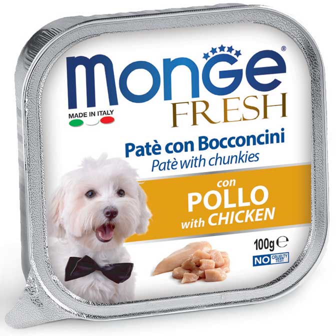 Pate Monge Cho CHÓ Nhiều Vị Thơm Ngon 100g Italy
