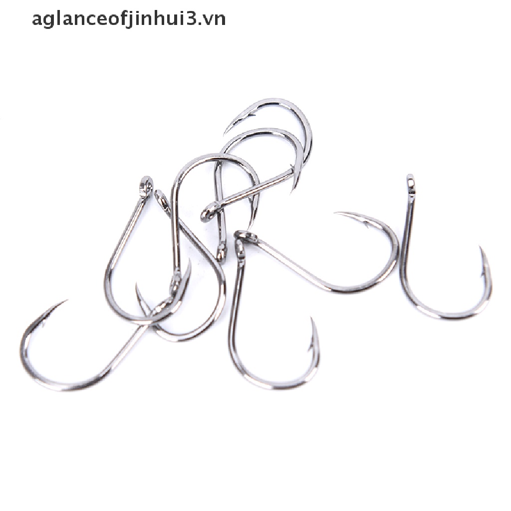 Set 100 Móc Câu Cá Bằng Thép Không Gỉ .