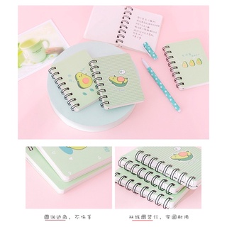 Sổ tay A7 hình trái bơ