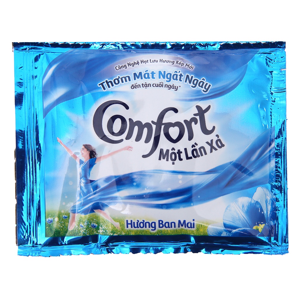 Nước xả vải Comfort/Downy dây 10 gói chọn mùi