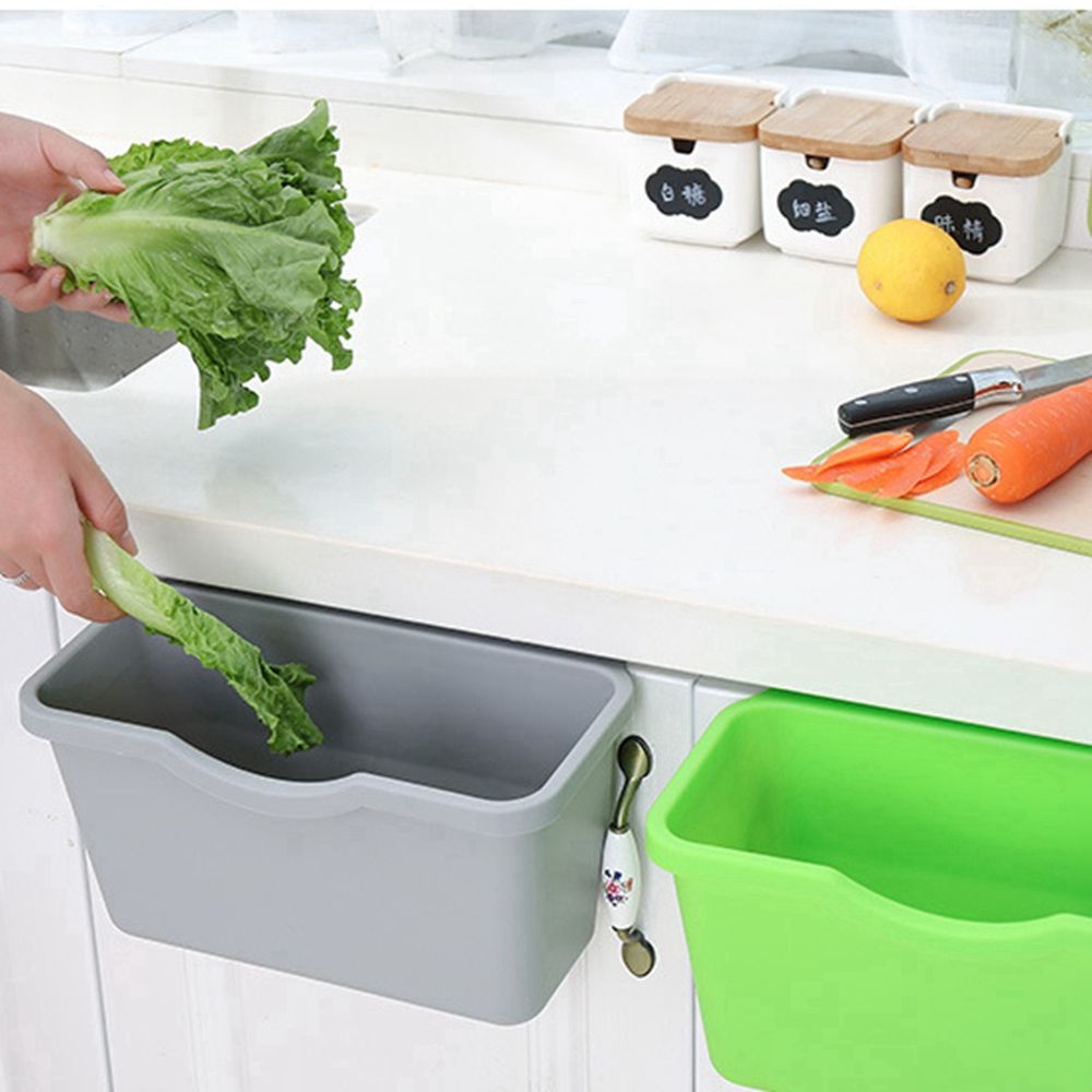 Thùng rác mini bằng nhựa nhiều màu tiện dụng cho nhà bếp