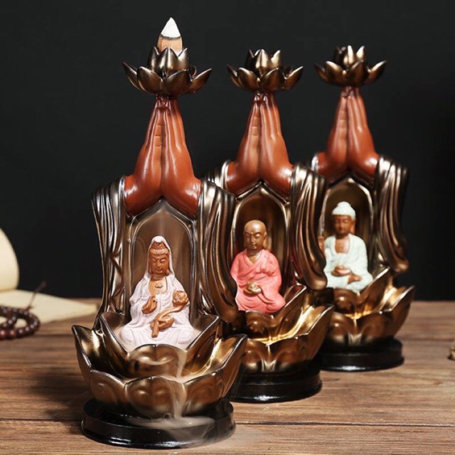 Thác Khói Quan Âm Tây Phương Tam Thánh