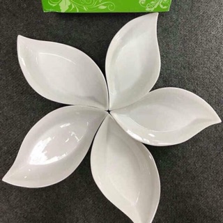 Bộ 5 đĩa ăn cánh hoa