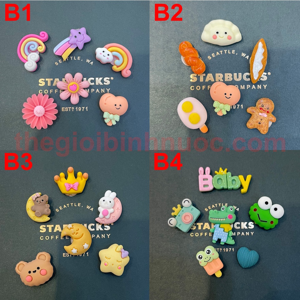 Sticker 3d trang trí bình giữ nhiệt bình nước