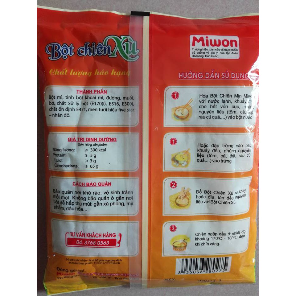 Bột chiên xù Miwon 200g