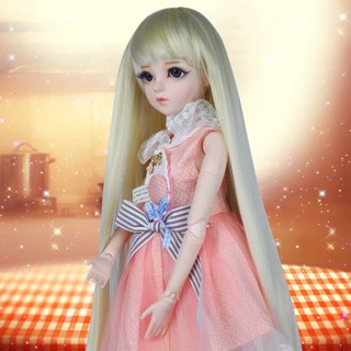Tóc giả cho bjd 1/3 ( doris kilig doll)