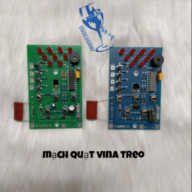 Bo mạch quạt treo Vinawind hàng đẹp nhận khiển luôn. Bảo hành 1 tháng