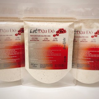 Bột đậu đỏ trắng da rakisuta 100g