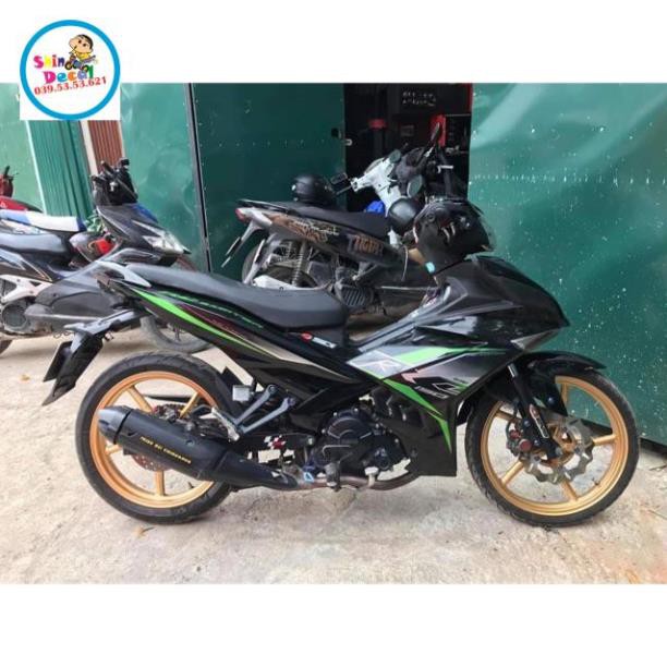 Tem rời ex 150 chất liệu Crom cao cấp hàng loại 1.Có shop bán decal giả Crom ae lưu ý.