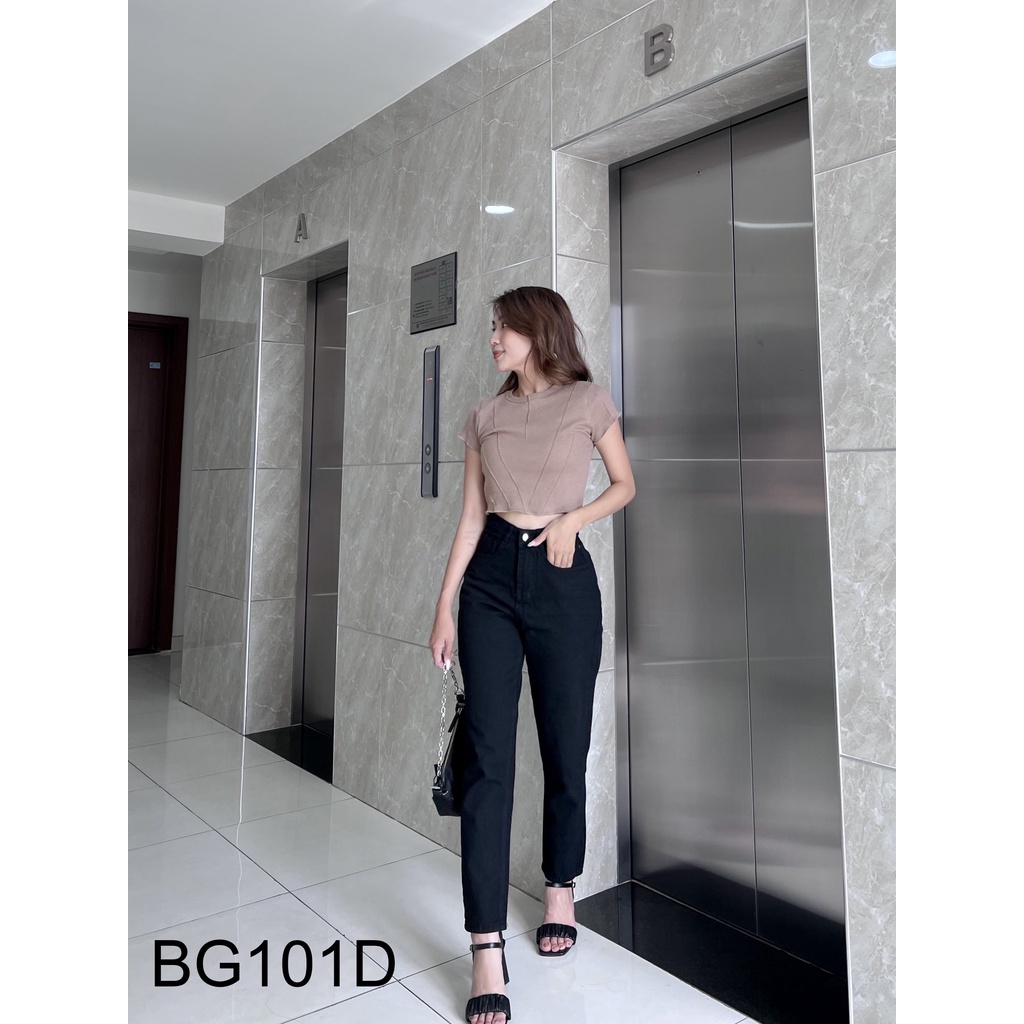 [FLASH-SALE 179K] Quần Baggy Trơn Đen Cơ Bản, Lưng Cao Tôn Dáng, Chất Dày Dặn Dễ Phối Đồ | BigBuy360 - bigbuy360.vn