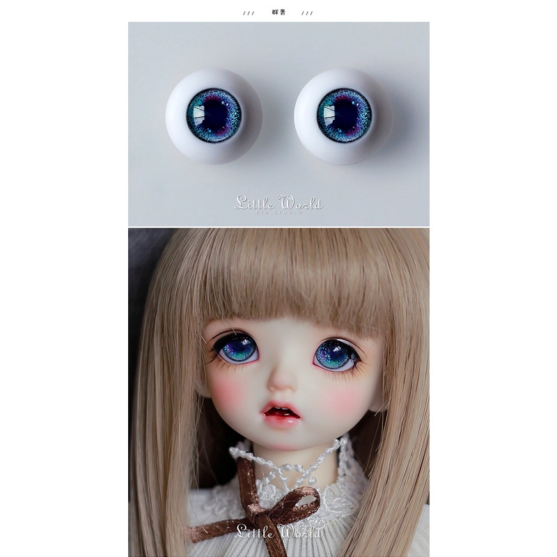 Phụ kiện mắt búp bê BJD 10mm12mm14mm16mm18mm tỉ lệ 1/3 1/4 1/6 1/8 1/12
