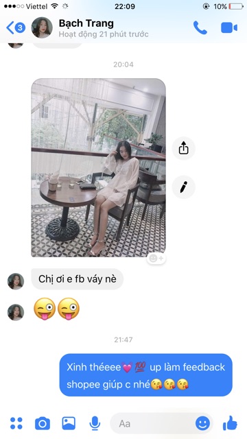 Váy trăng bánh bèo tay bo / Đầm voan