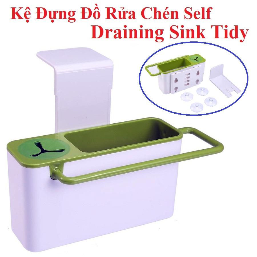 Kệ Để Đồ Rửa Chén Cạnh Vòi Rửa Đa Năng Kệ thông minh đựng đồ rửa chén tiện lợi đẹp, chất lượng, giá rẻ-dễ sử dụng