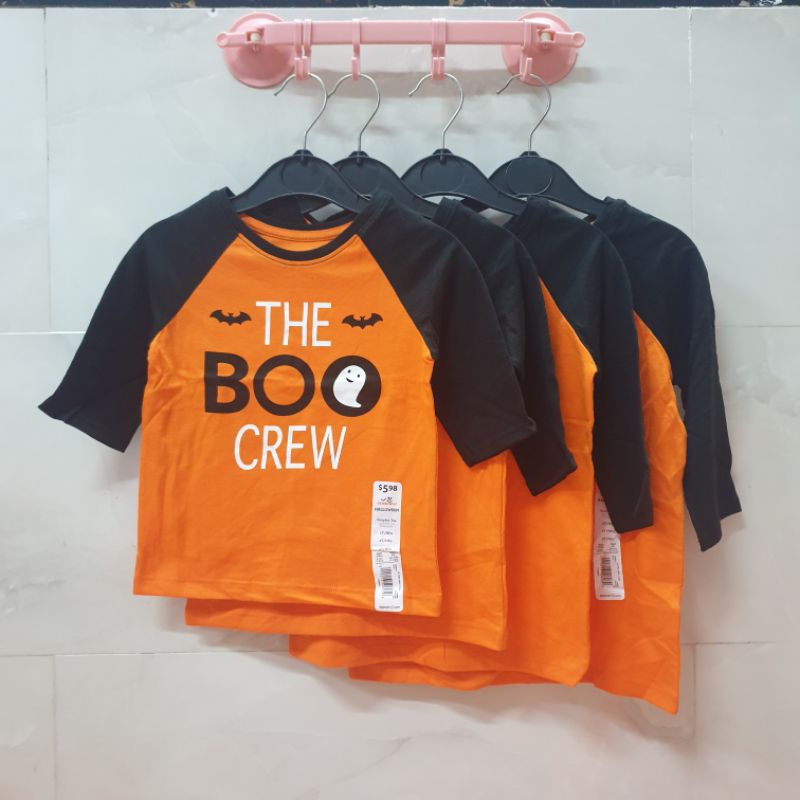 Áo thun tay lỡ nhí bo nhỏ giữ ấm cho bé trai, bé gái (Vnxk)