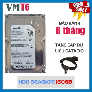 [Mã ELHA9 giảm 15% đơn 50K] Ổ cứng HDD Seagate 160GB - Bảo hành 6 tháng!