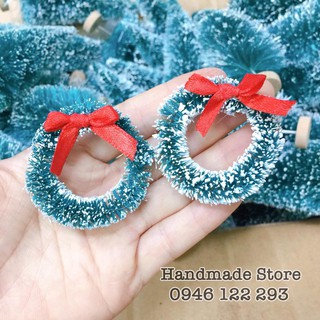 Vòng hoa trang trí noel - Mô hình tĩnh