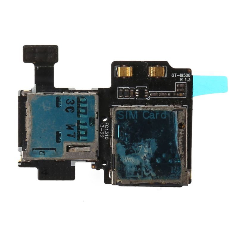 Bo mạch ổ SIM và ổ thẻ nhớ Micro SD dành cho Samsung Galaxy S4 i9500