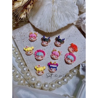 Charm cô gái 10viên