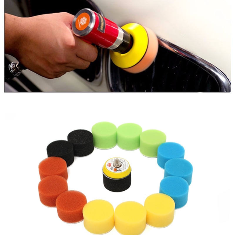 Bộ 16 Miếng Xốp Đánh Bóng Xe Hơi 2 Inch 50mm