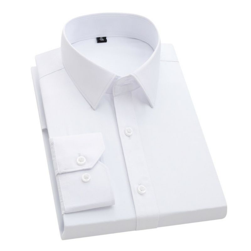 AP05- Áo sơ mi nam nữ form rộng dài tay unisex áo sơ mi vải lụa thái chống