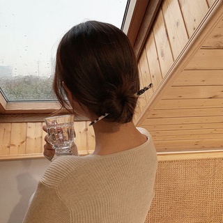 Kẹp Tóc Đính Hạt Tròn Thanh Lịch Mới