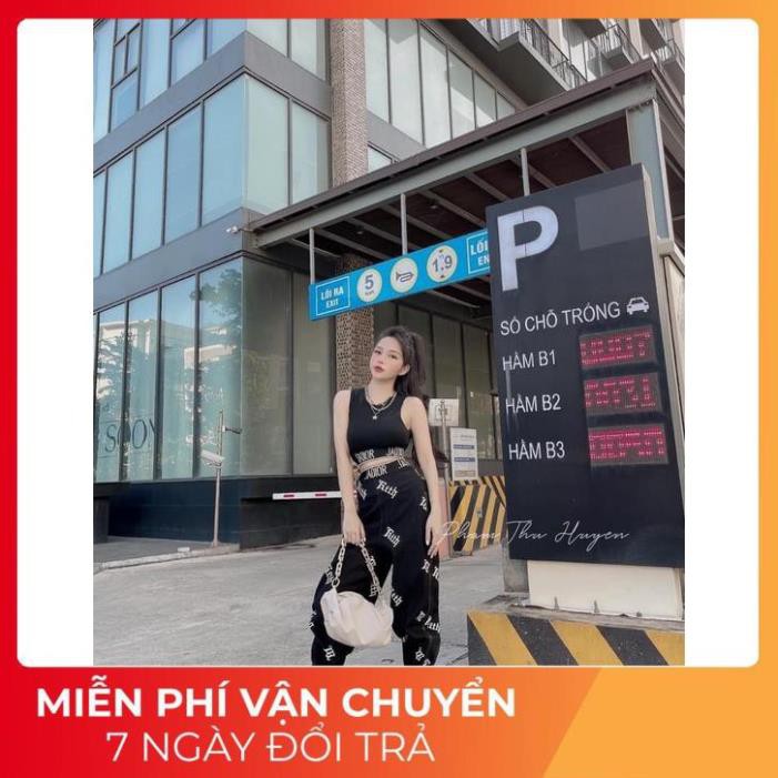 [ 𝐅𝐑𝐄𝐄 𝐒𝐇𝐈𝐏 ] Set Thể Thao Crotop Bom Chữ Thời Trang Cá Tính