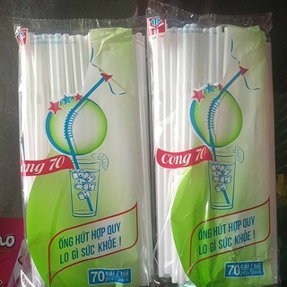Ống hút gói 70 cái