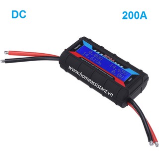Đồng hồ watt meter đo điện dc 200a năng lượng mặt trời dc200