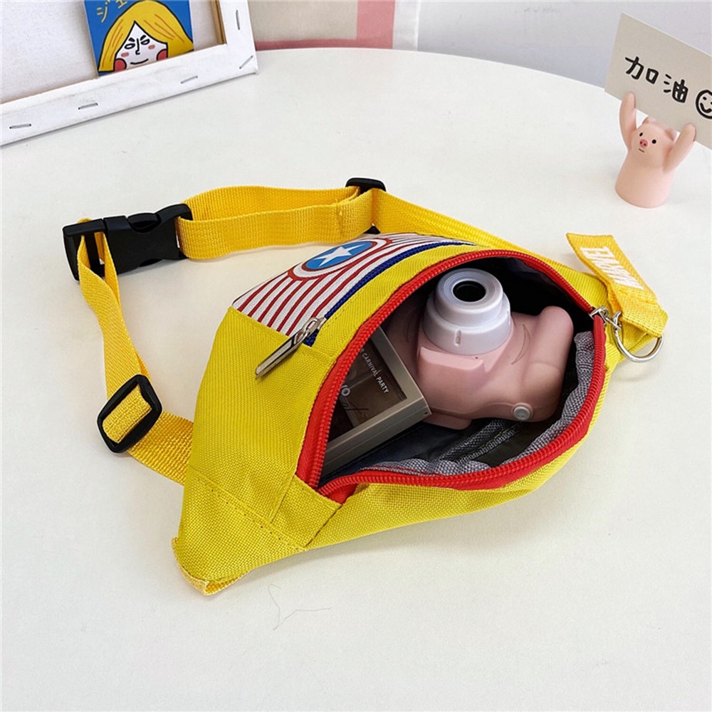 Marvel Túi Đeo Chéo Họa Tiết Hoạt Hình Siêu Anh Hùng Dễ Thương Cho Bé