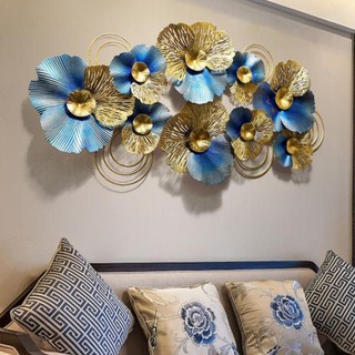 Decor hoa sắt trang trí 3D ấn tượng mã A2009