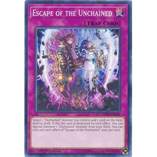 Thẻ bài Yugioh - TCG - Escape of the Unchained / CHIM-EN069'