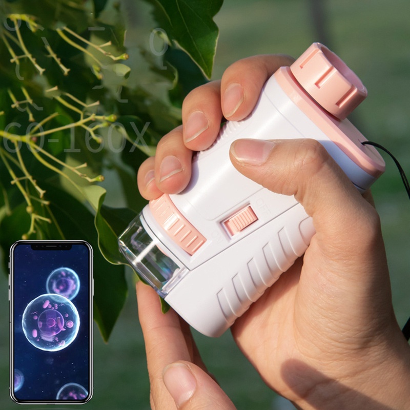 Kính Hiển Vi Đồ Chơi 1.97x3.94x3.94in Cho Bé