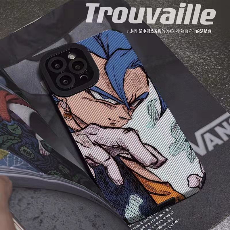 Ốp Điện Thoại Silicon Mềm In Hình goku dragon ball Cho iphone 13Promax 12 11 xr / xsmax