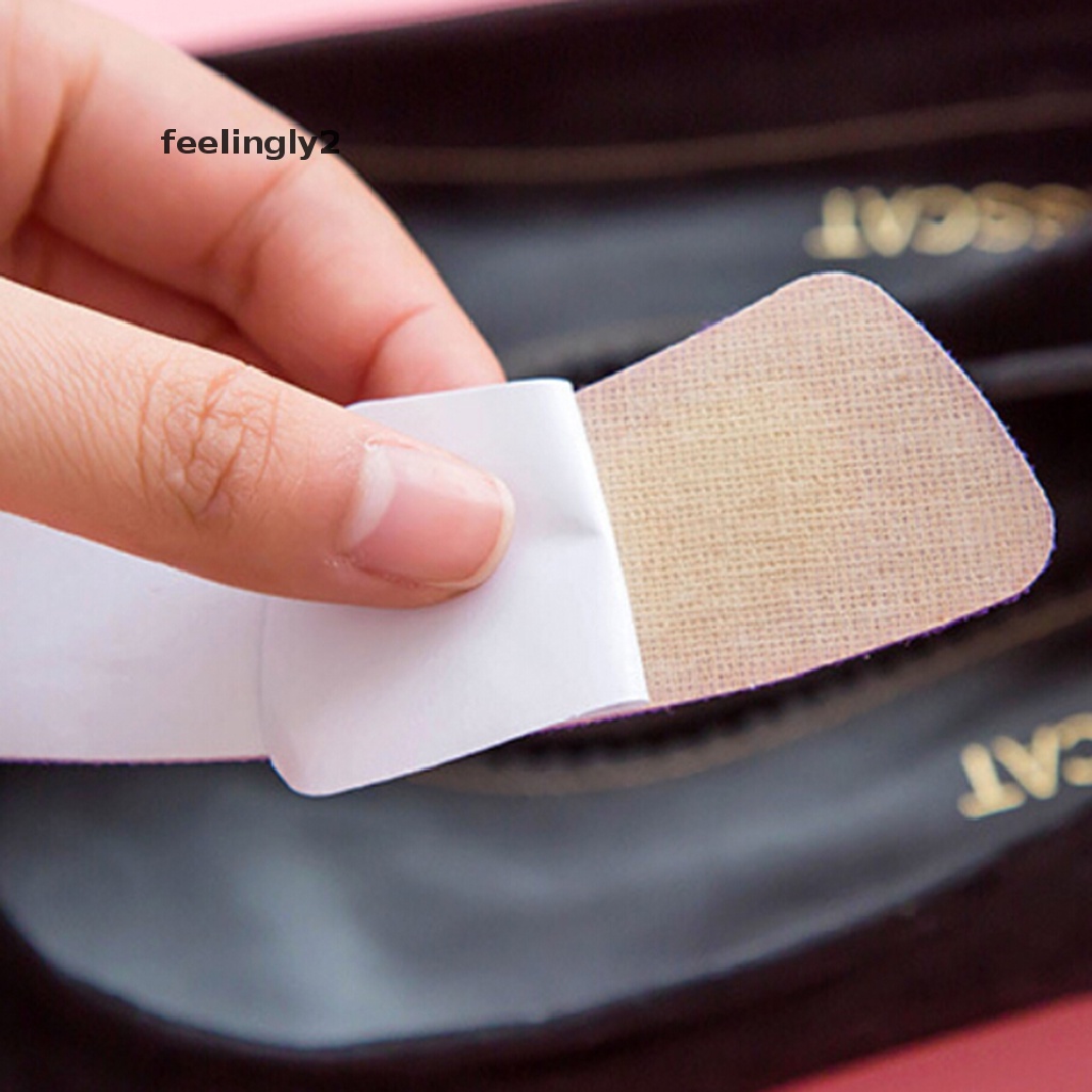 Bộ 2 Miếng Đệm Lót Giày Cao Gót Bằng Vải Dán Lưng Tiện Dụng