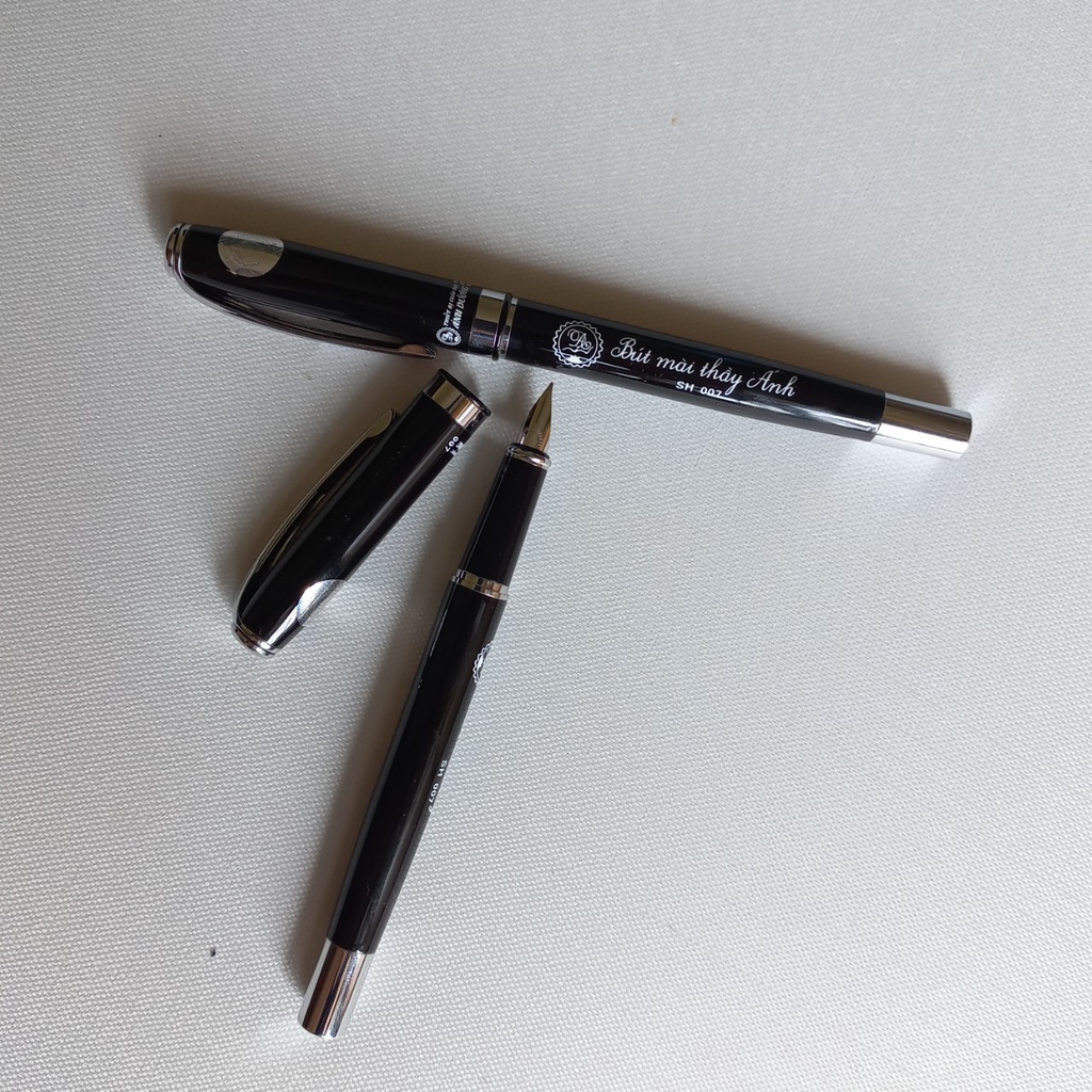 BÚT MÀI THẦY ÁNH SH007 CHÍNH HÃNG, NGÒI ÊM TRƠN, NGÒI MÀI THANH ĐẬM, BÚT MÁY HỌC SINH, BÚT LUYỆN CHỮ ĐẸP