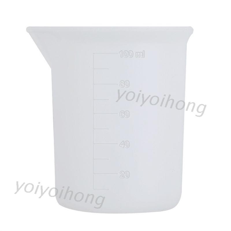 Set 8 Cốc Silicon 100ml Đo Lường Làm Đồ Thủ Công
