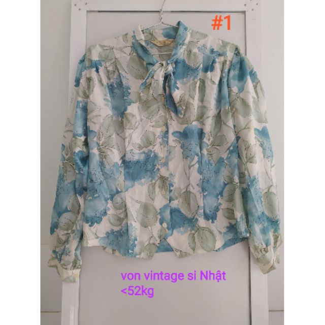 Áo von vintage freesize <57kg