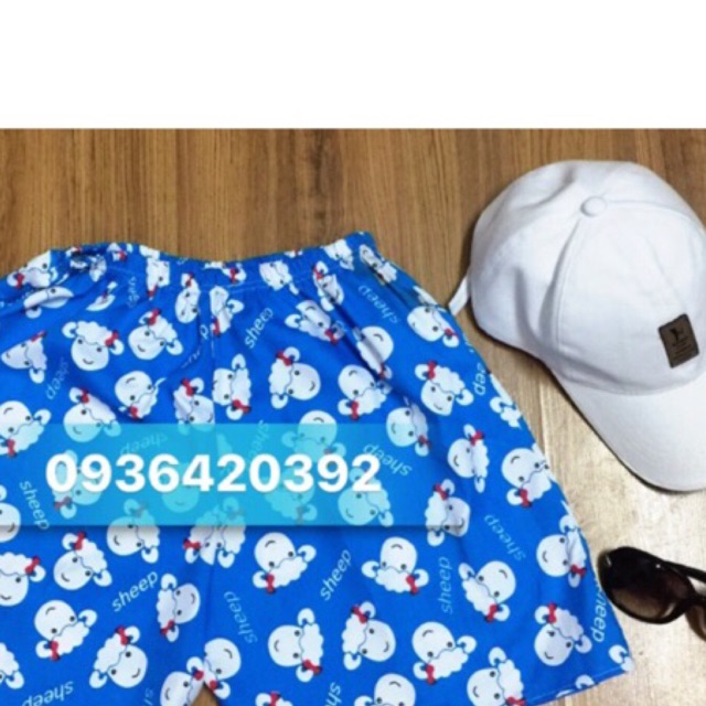 Quần con cừu xanh