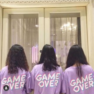 Áo thun 》kèm hình thật《 unisex tay lỡ game over😍😊