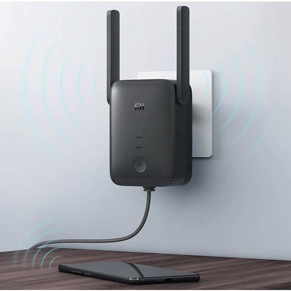 Kích sóng Wifi Xiaomi Repeater AC1200 RA75 2 băng tần 2.4Ghz và 5Ghz