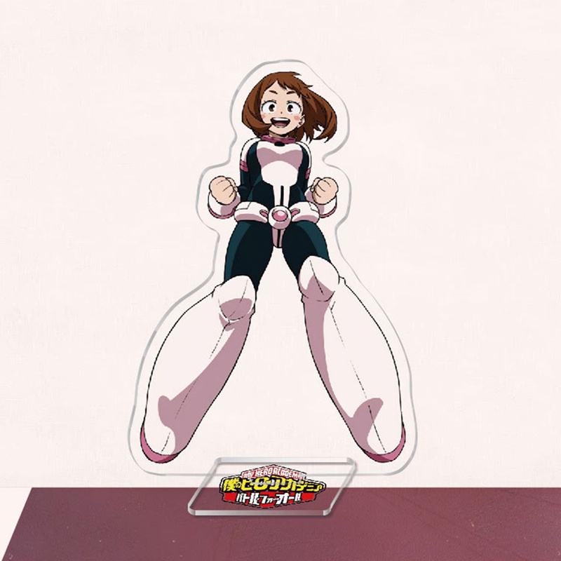 Mô hình nhân vật phim học viện anh hùng bằng acrylic