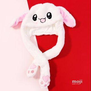 Mũ tai thỏ giật được