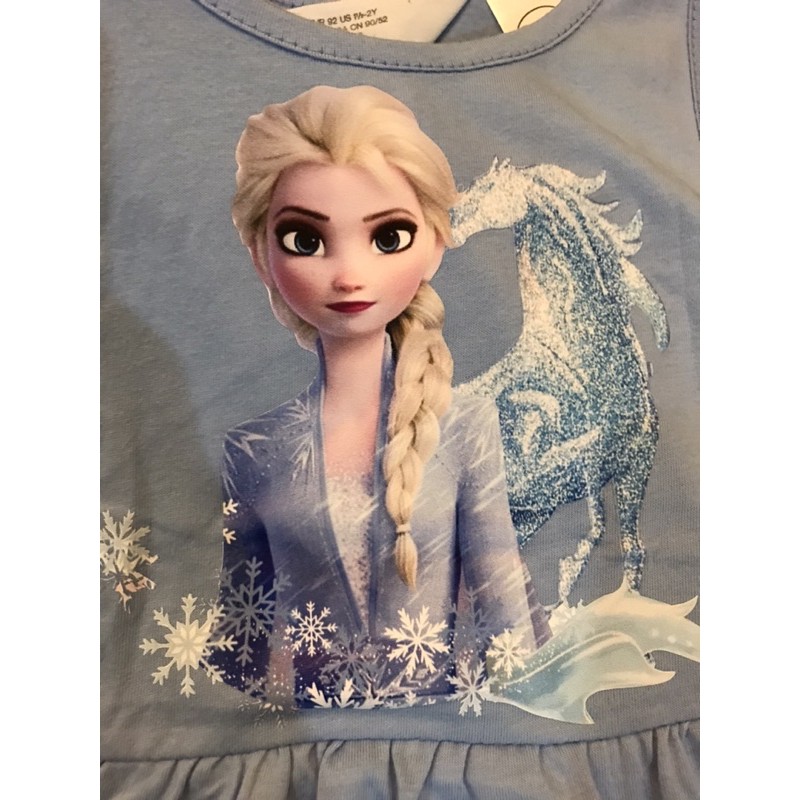 Váy Elsa, Minie, Pony sát nách cotton bé gái 2-10T