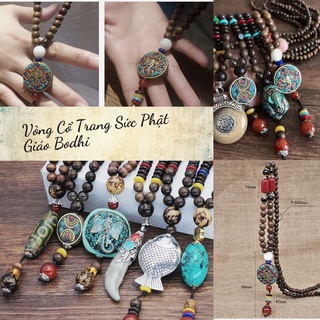 Vòng Cổ Trang Sức Phật Giáo Bodhi - Handmade Vintage Nepal - Natural Soul Shop