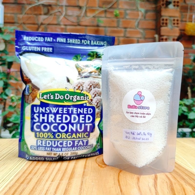 Vụn dừa hữu cơ Let's Do Organic