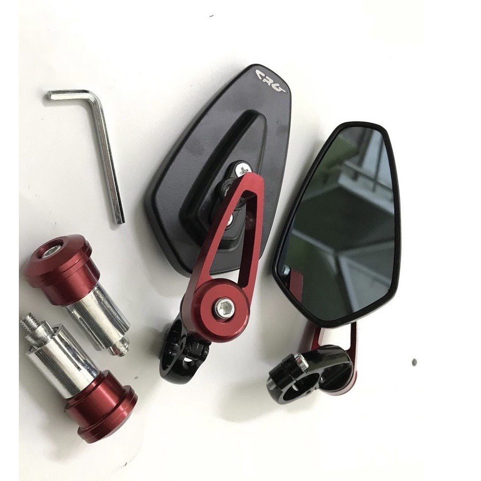 Gương gù tay lái CRG nhôm CNC .Trái Phải Đều Giống Nhau Lắp Mọi Loại Xe ( Giá 1 Chiếc )