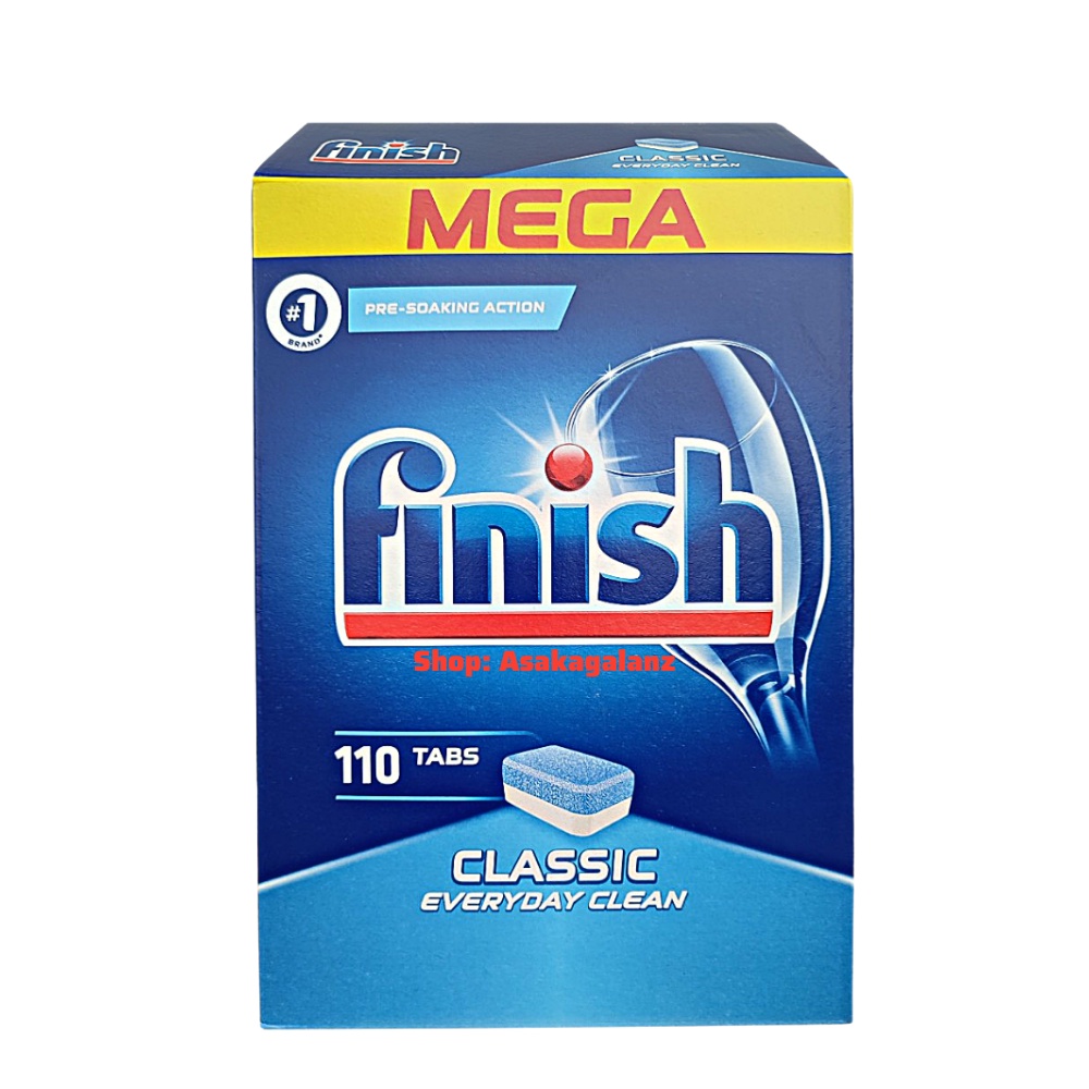 Viên rửa bát finish Classic 110 viên[MỚI 2021] - Nhập Khẩu Châu Âu